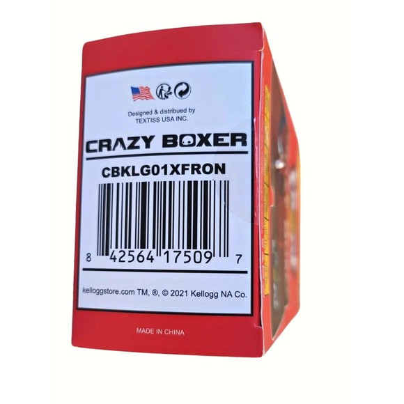 CRAZY BOXER Kellogg's Fruit Loops Toucan Sam Boxer Briefs Men's New in Box XL - Picture 6 of 6